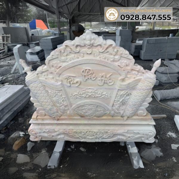 Mẫu cuốn thư đá M01