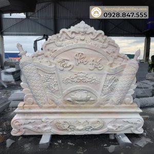Mẫu cuốn thư đá M01