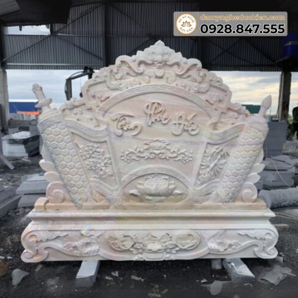 Mẫu cuốn thư đá M01