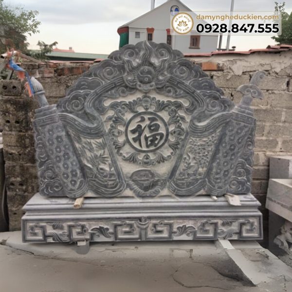 Mẫu cuốn thư đá M03