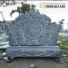 Mẫu cuốn thư đá M04