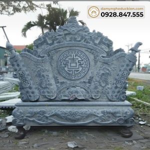 Mẫu cuốn thư đá M04