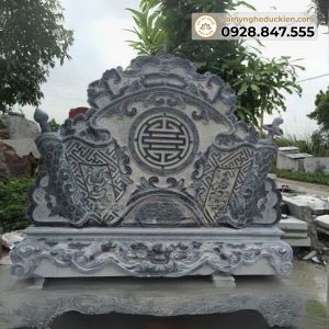 Mẫu cuốn thư đá M04