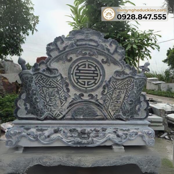 Mẫu cuốn thư đá M04