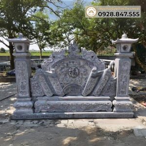 Cuốn thư đá M05