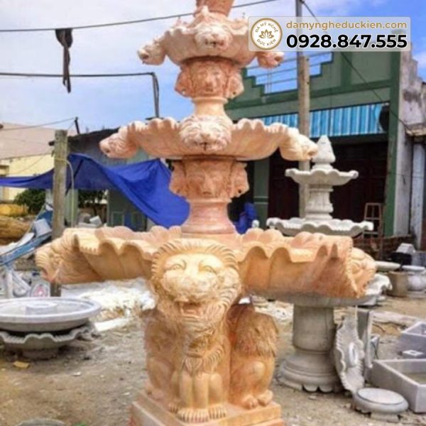 đài phun nước bằng đá M01