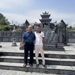 Công trình khu lăng mộ đá được Đá Mỹ Nghệ Đức Kiên hoàn thành