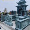 Mẫu Lăng Mộ Đá Gia Đình Nhỏ Đẹp, Thiết Kế Đồng Bộ – Đá Mỹ Nghệ Đức Kiên