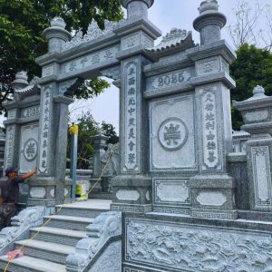 Mẫu Khu Lăng Mộ Đá Gia Tộc Bề Thế